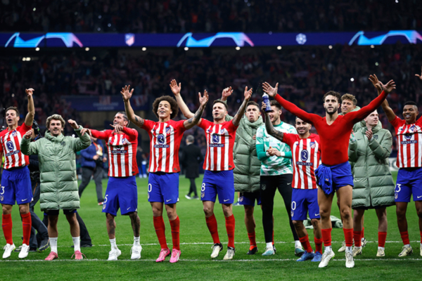 Atlético Madrid, Dortmund Reach Champions League Quarterfinals