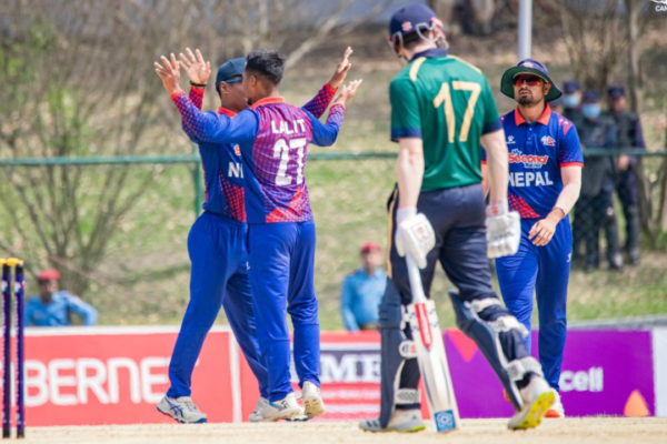 Ireland 'A' set a target of 122 to Nepal