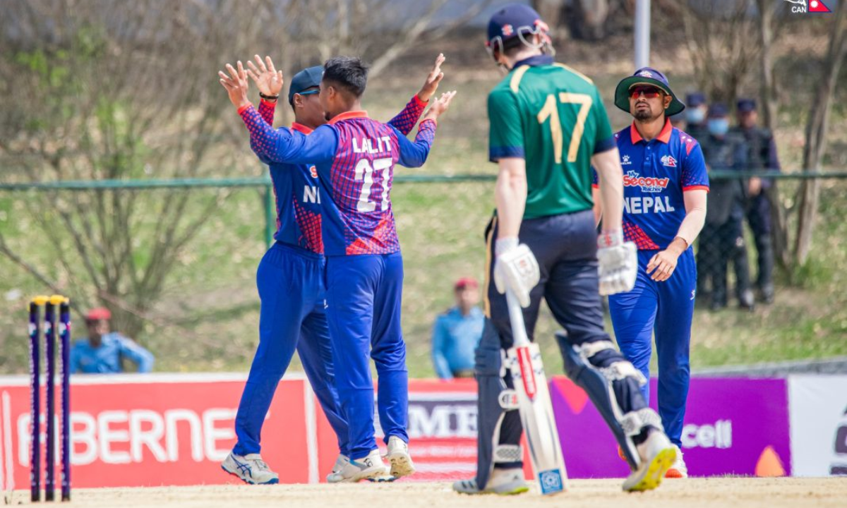 Ireland 'A' set a target of 122 to Nepal