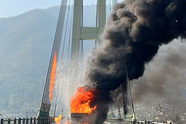 Karnali Bridge opens for traffic