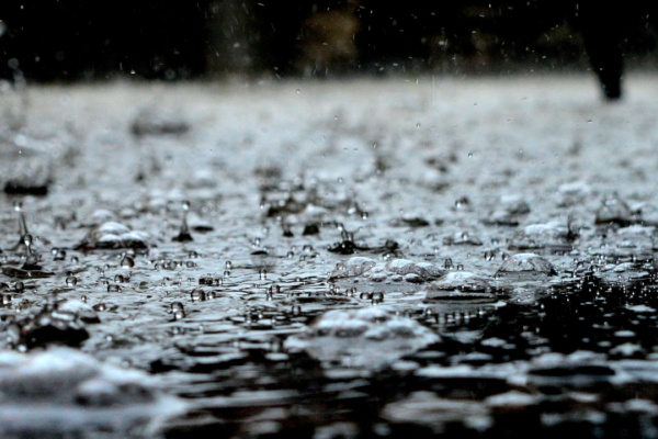 Moderate Rainfall in Kathmandu Today