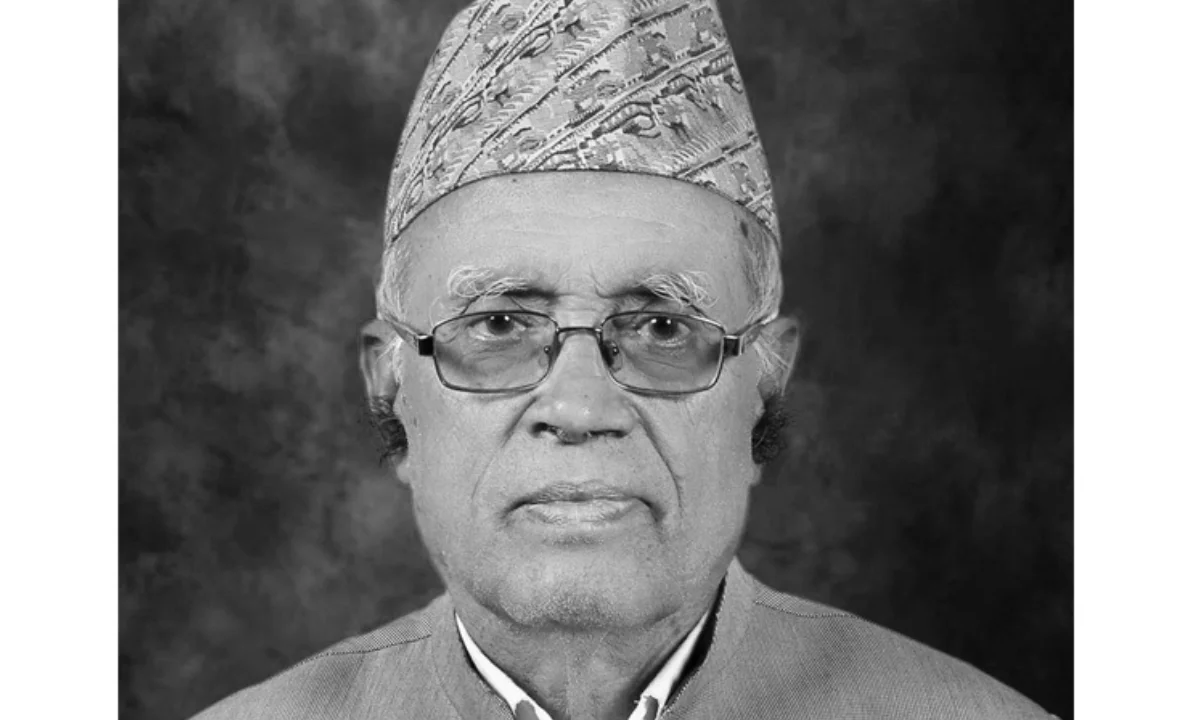 Nepali Literary Figure Dadhiraj Subedi passed away