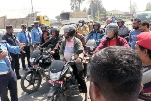 Rupandehi Traffic Police Introduces Campaign Promoting Lane Discipline