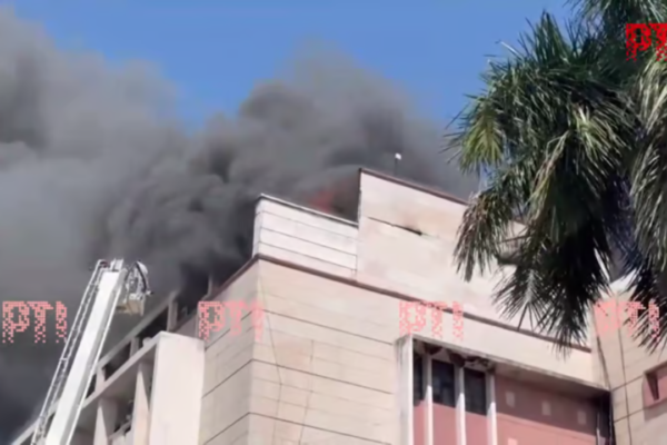 The fire broke out in Madhya Pradesh state secretariat in Bhopal