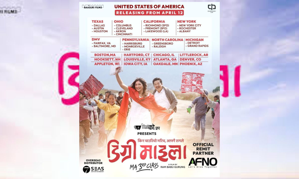 Bookings for Degree Maila movie have opened in America