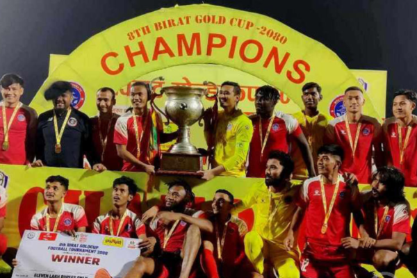 Machchhindra FC won The Title of Birat Gold Cup