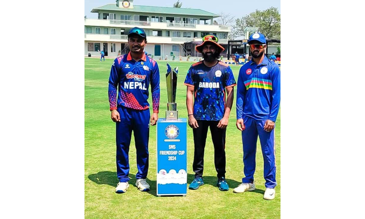 Nepal vs Baroda in SMS Friendship Cup Today